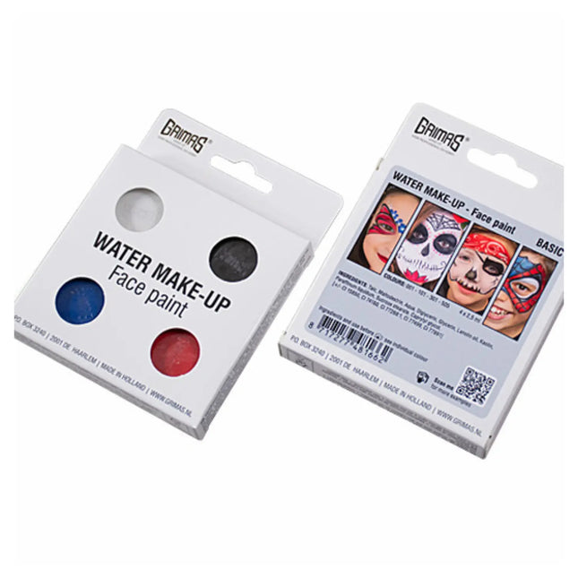 Grimas Water Make-up 4xA1 Basic