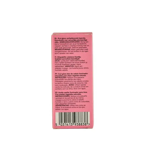 Headshock Curl Gloss Illuminating Hair Oil