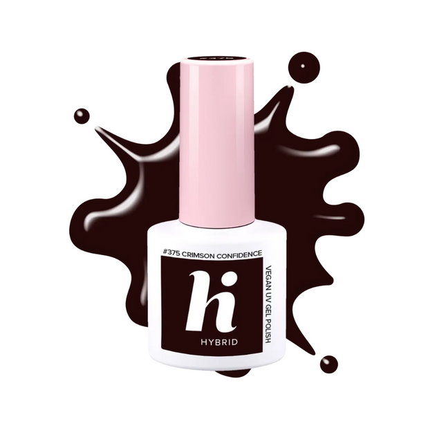 Hi Hybrid 375 Crimson Confidence UV Gel Polish