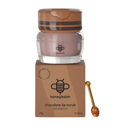 Honeybalm Lip Scrub Chocolate