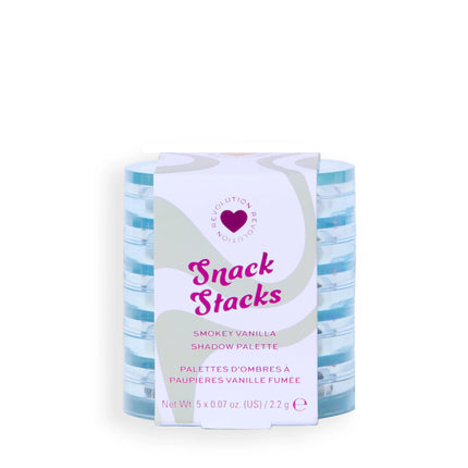 I Heart Revolution Snack Stacks Shadow Palette Smokey Vanilla