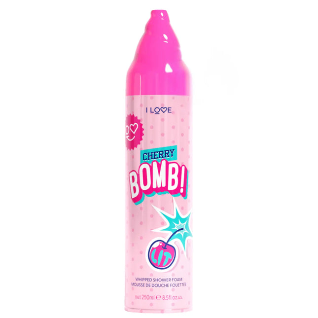 I Love Cherry Bomb Whipped Shower Foam
