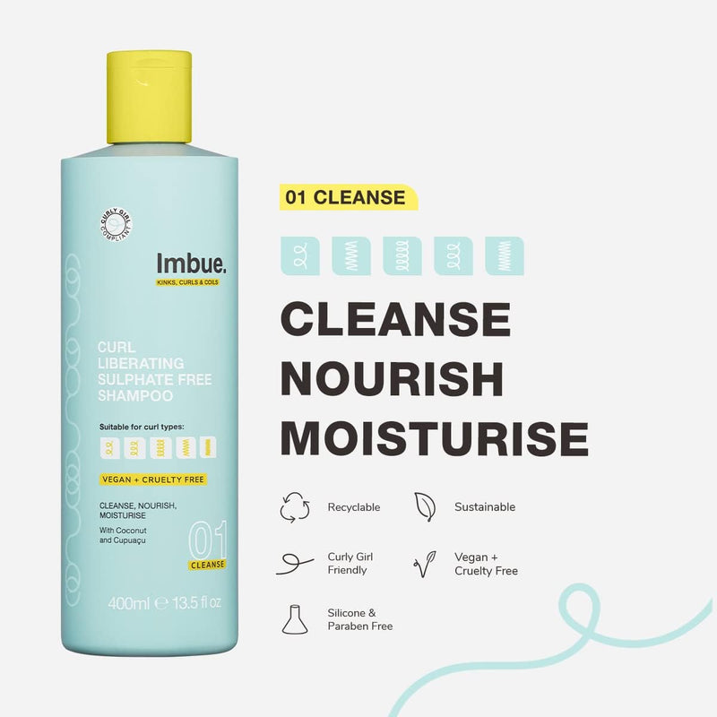 Imbue Curl Liberating Sulphate Free Shampoo