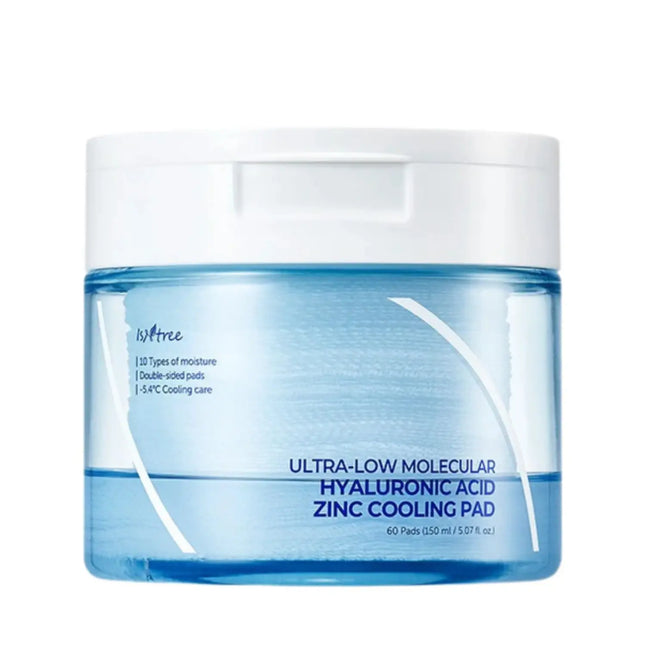 Isntree Ultra-Low Molecular Hyaluronic Acid Zinc Cooling Pad