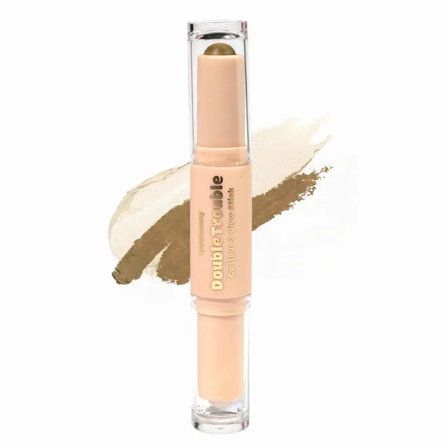 Kara Beauty Double Trouble Contour & Glow Stick Taupe
