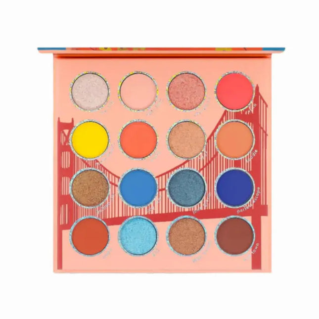 Kara Beauty San Francisco 16 Shade Palette