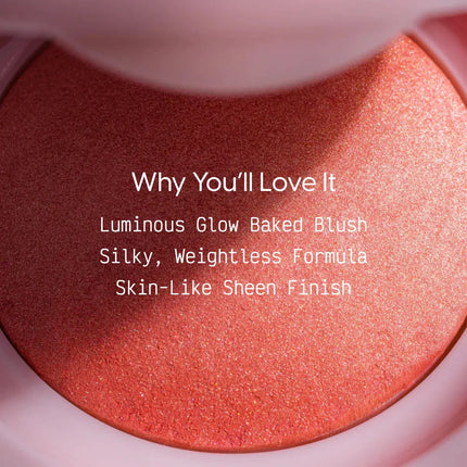 Kara Beauty Sunlit Glow Baked Luminous Blush Hazy Dusk