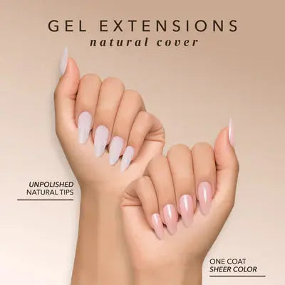 Kiara Sky Natural Gel Extensions Almond Short