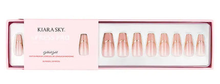Kiara Sky xPress Pro Press-on Nails Gilded Gold