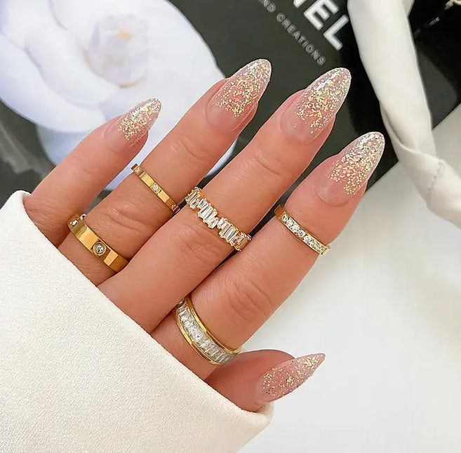 Kiara Sky xPress Pro Press-on Nails Glisten Here