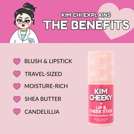 KimChi Chic Beauty Kim Cheeky Lip & Cheek Stick Bloomed