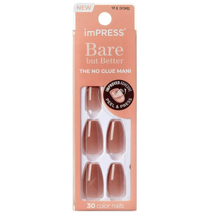 Kiss Impress Color Bare But Better Nails Flare