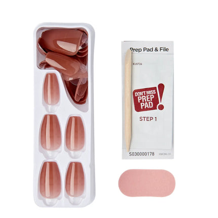 Kiss Impress Color Bare But Better Nails Flare