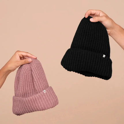Kitsch Glazey™ Satin Lined Beanie Black
