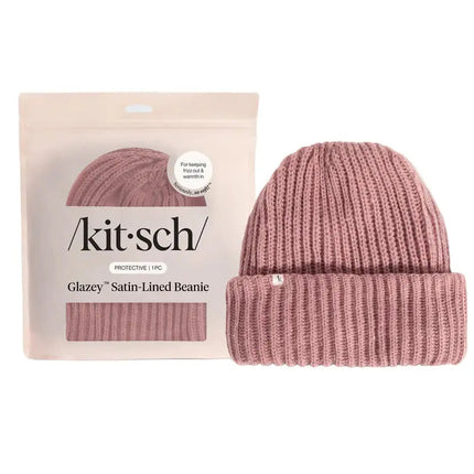 Kitsch Glazey™ Satin Lined Beanie Blush