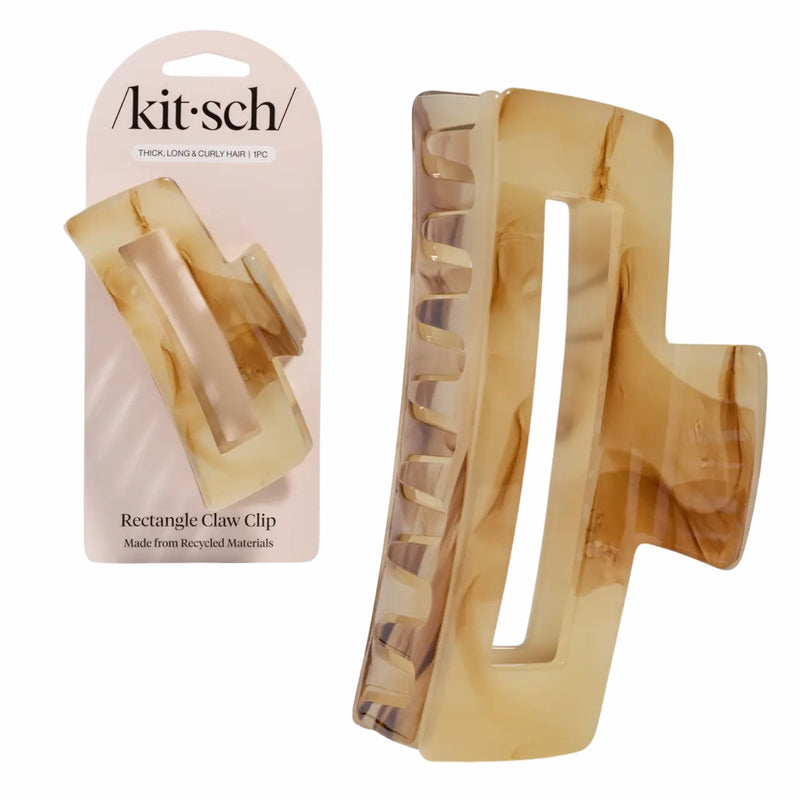 Kitsch Jumbo Claw Clip Chocolate Marble