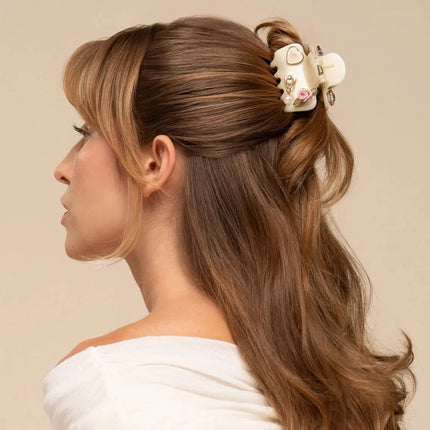 Kitsch KitschPop Charms & Cloud Clip Set Pearlized Cream