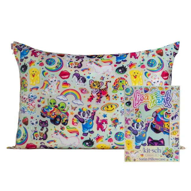 Kitsch Lisa Frank Satin Pillowcase The Fantastic World Of Lisa Frank