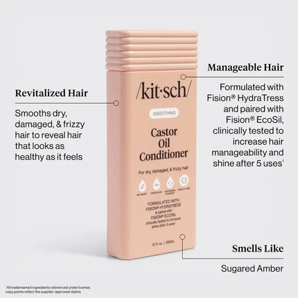 Kitsch Smoothing Castor Oil Conditioner