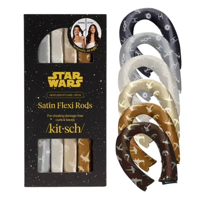 Kitsch Star Wars™ Satin Flexi Rods Light Side Vs Dark Side