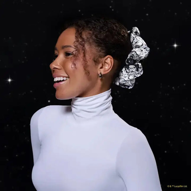 Kitsch Star Wars™ Satin Pillow Scrunchies R2-D2 & Stormtroopers