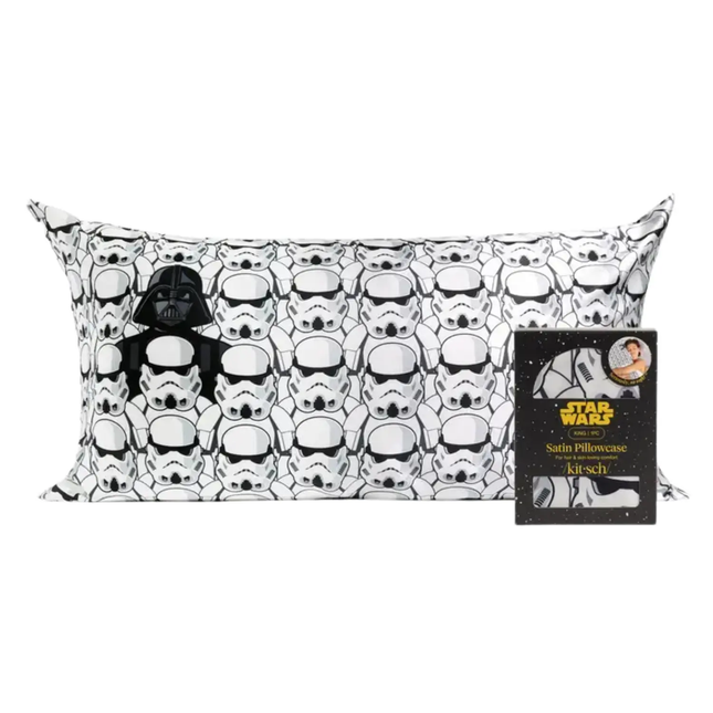 Kitsch Star Wars™ Satin Pillowcase Darth Vader & Stormtroopers King