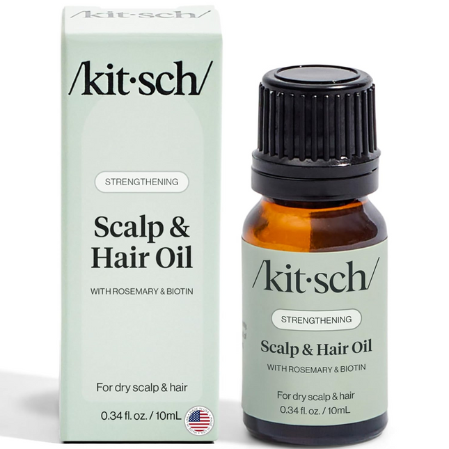 Kitsch Strengthening Scalp & Hair Oil with Rosemary & Biotin 10 ml.
