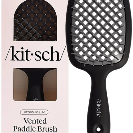 Kitsch Vented Paddle Brush Black