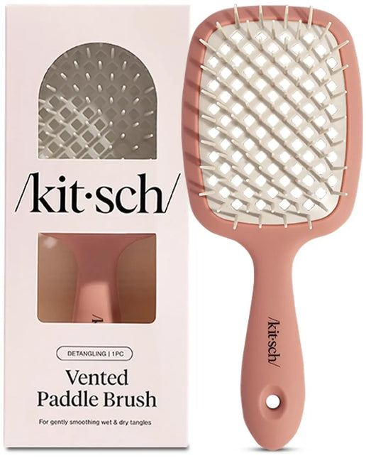 Kitsch Vented Paddle Brush Terracotta