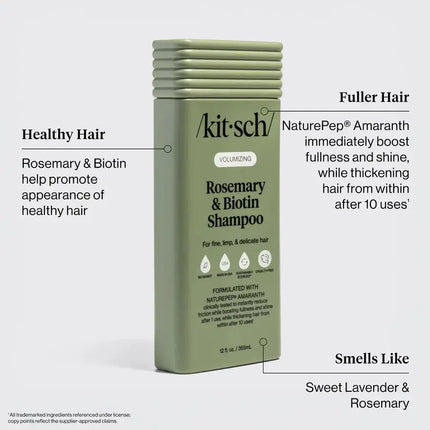 Kitsch Volumizing Rosemary & Biotin Shampoo