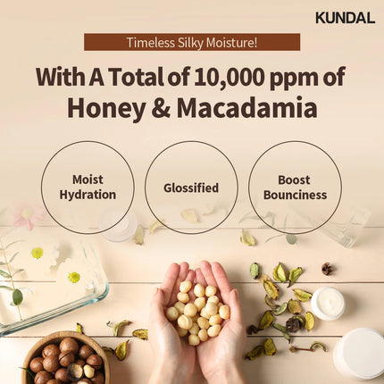 Kundal Honey & Macadamia Nature Shampoo Cherry Blossom