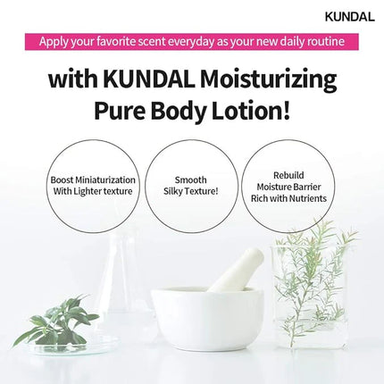 Kundal Honey & Macadamia Pure Body Lotion Amber Vanilla
