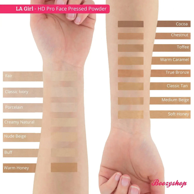 LA Girl Pressed Powder GPP611 True Bronze, langhoudend poeder met oil control formule