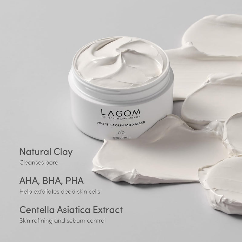Lagom White Kaolin Mud Mask