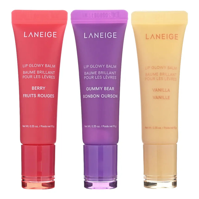 Laneige Lip Glowy Balm Trio Set