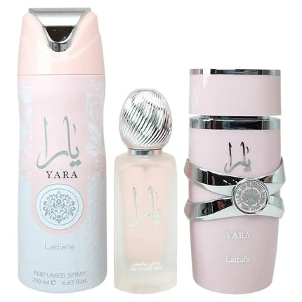 Lattafa Yara 3 Piece Gift Set