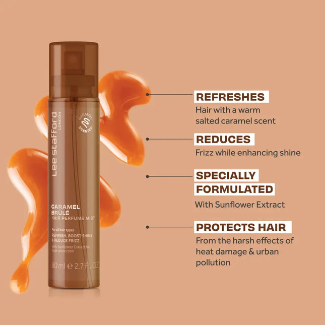 Lee Stafford Hair Perfume Mist Caramel Brûlé