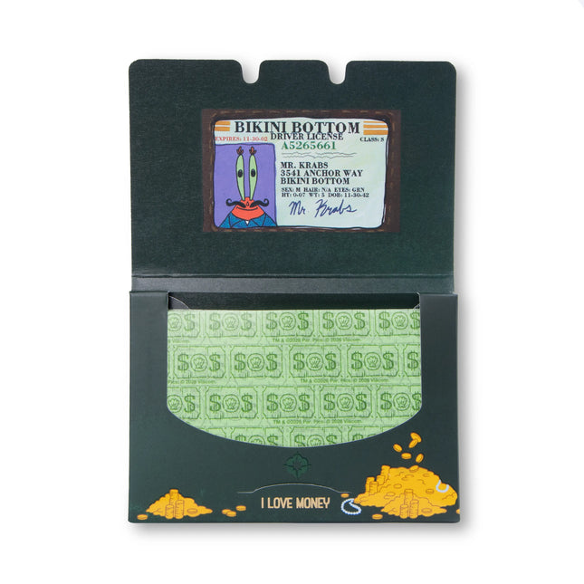 Lethal Cosmetics x SpongeBob The Movie Mr. Krabs’ Wallet Blotting Paper