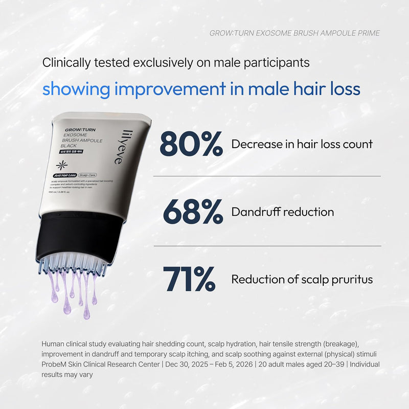 Lilyeve Grow Turn Exosome Brush Ampoule Prime