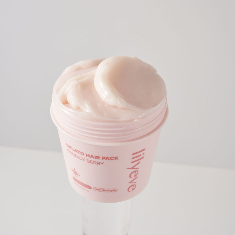 Lilyeve Repair Turn Gelato Hair Pack Bouncy Berry 4