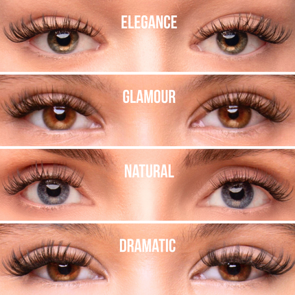 Lina Lien Press Lash Starterkit Elegance Clear Glue Strip