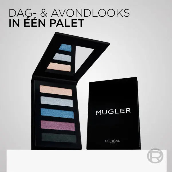 L'Oreal Paris x Mugler Spectrum Eyeshadow Palette Midnight