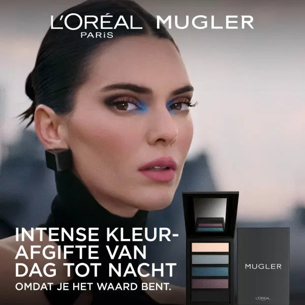 L'Oreal Paris x Mugler Spectrum Eyeshadow Palette Midnight