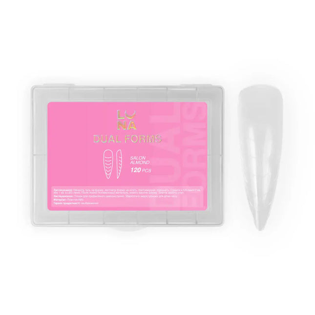 Lunamoon Dual Nail Forms Salon Almond