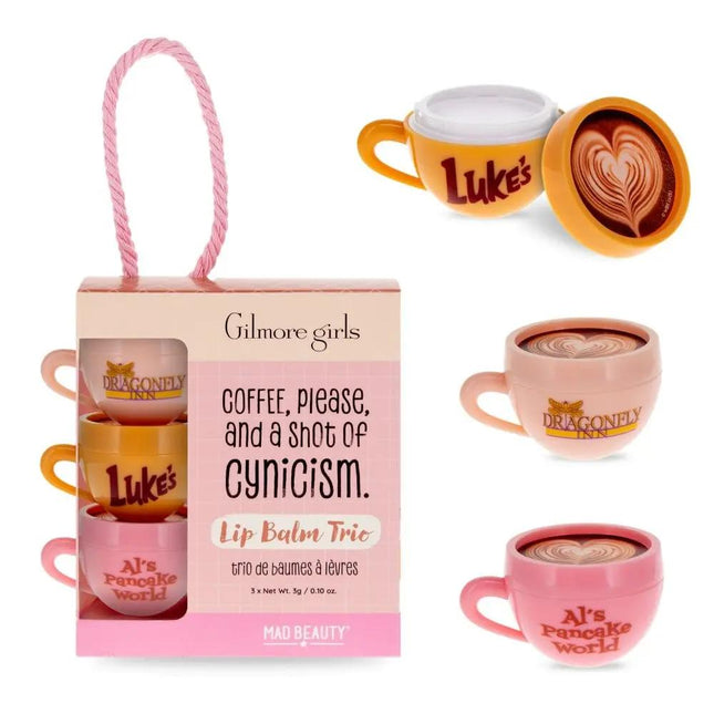 Mad Beauty Gilmore Girls Lip Balm Trio