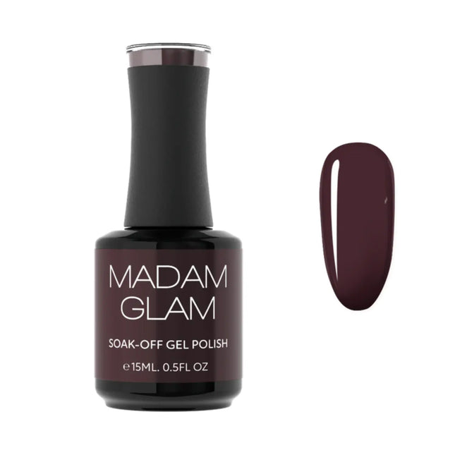 Madam Glam Soak Off Gel Polish Moonlit Mauve