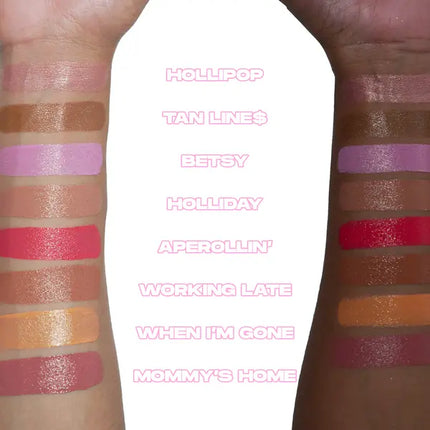 Made By Mitchell Curve Case Cream Blusher Palette Hollipop