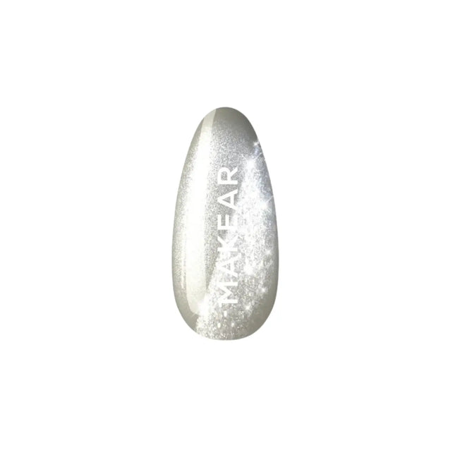 Makear UV Gel Polish MCL03 Silver Purr