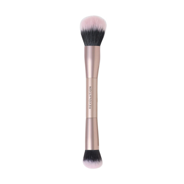 Makeup Revolution Cheek Chisel Blush & Bronze Duo Brush