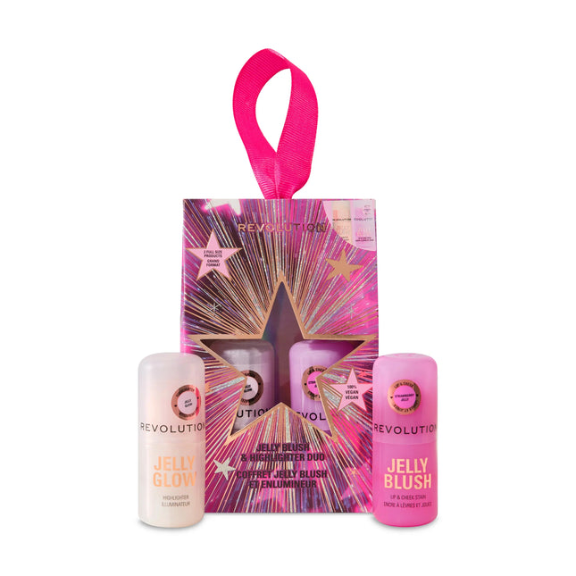 Makeup Revolution Jelly Blush & Highlighter Set